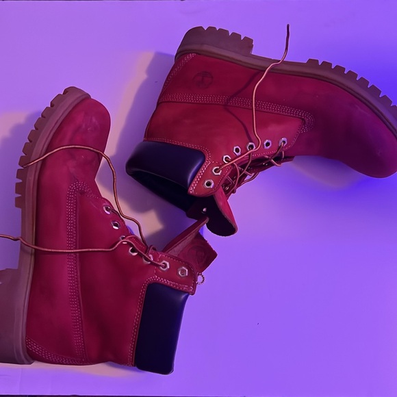 Timberland size 10 (wheat to red) - Picture 5 of 5